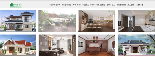 Mẫu website thiết kế nội thất SEO VIỆT thực hiện Mẫu website thiết kế nội thất SEO VIỆT thực hiện