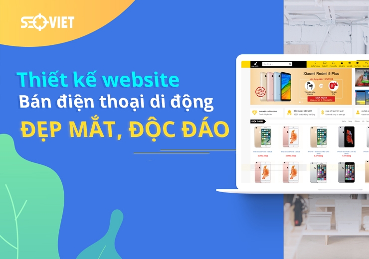 thiết kế website bán điện thoại di động