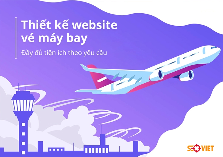 thiết kế website vé máy bay