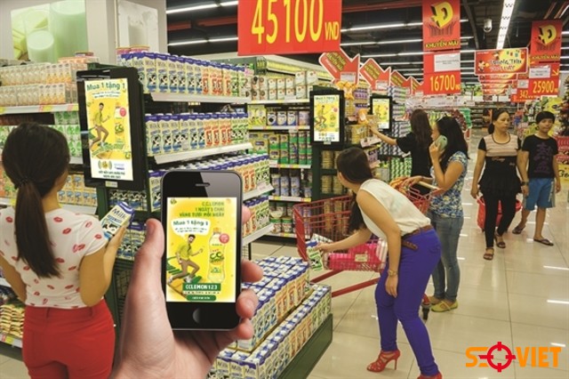 quảng cáo tại các điểm bán