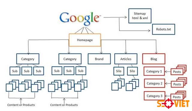 Cấu trúc website chuẩn SEO là gì?