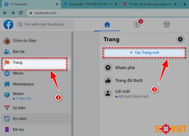 Các thiết lập cơ bản cho fanpage Facebook 1