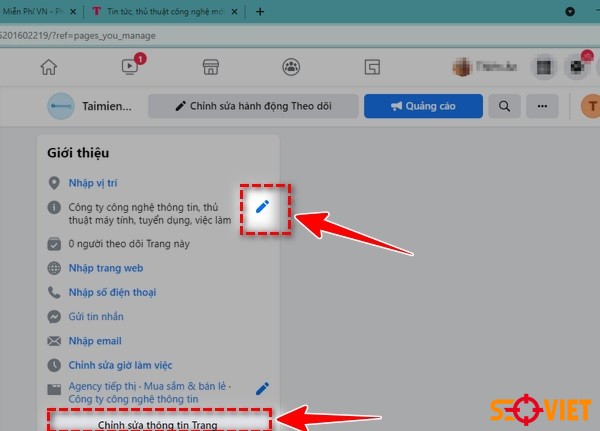 Các thiết lập cơ bản cho fanpage Facebook 5