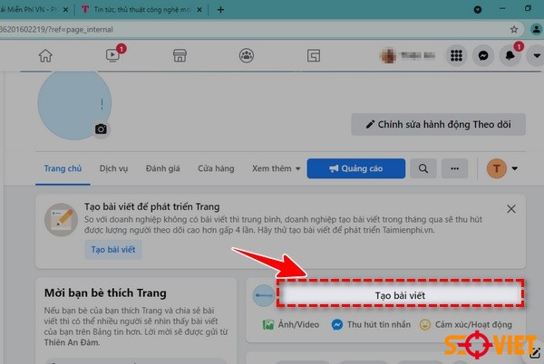 Các thiết lập cơ bản cho fanpage Facebook 6