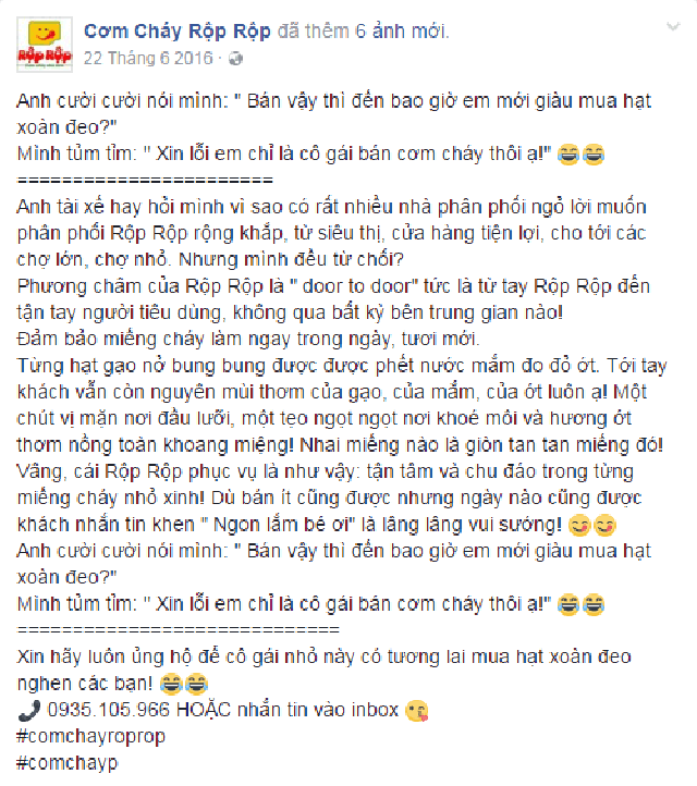 Mẫu content marketing hay 3