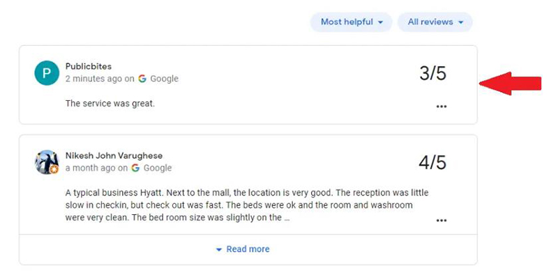 Cách tự xóa bài đánh giá trên Google