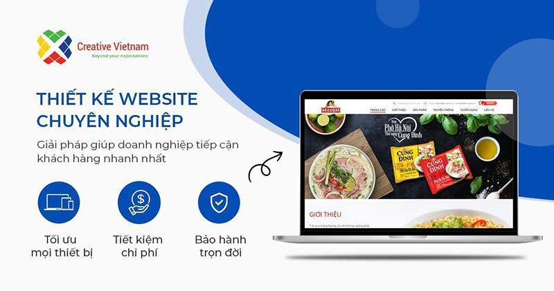 Công ty thiết kế web Creative Việt Nam