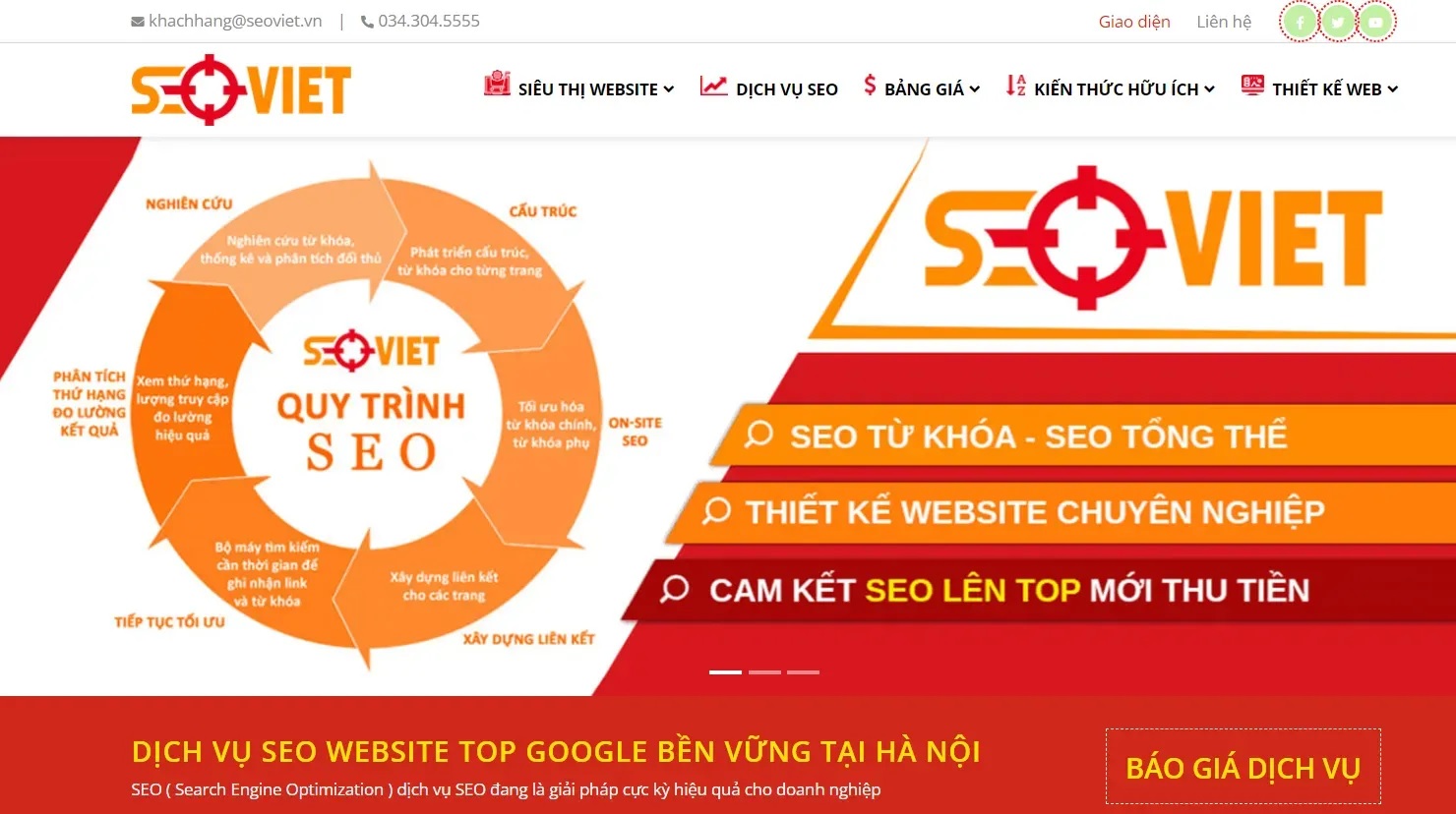 Dịch vụ SEO tại Seo Việt
