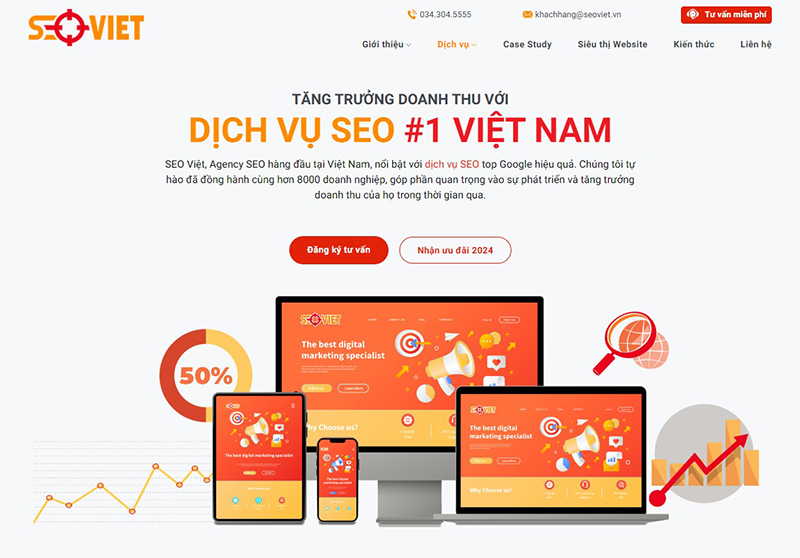Dịch vụ SEO uy tín tại Seo Việt